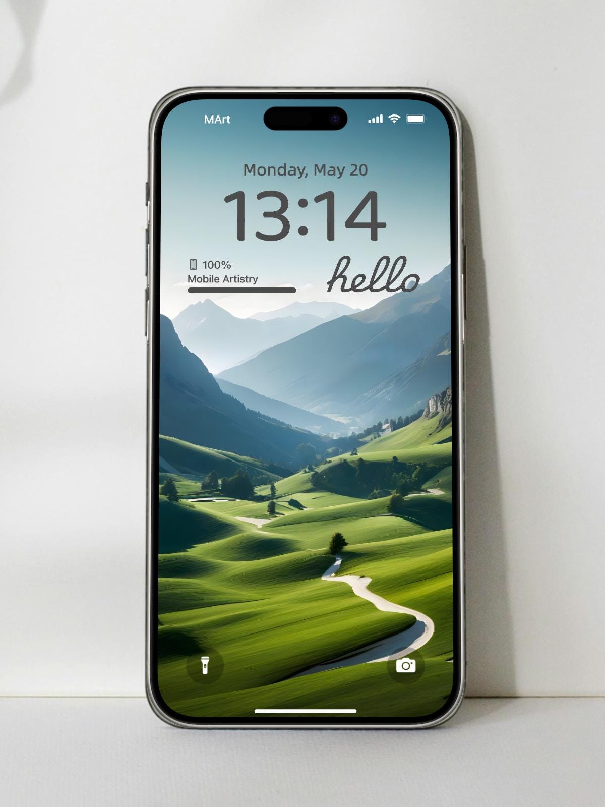 4K UHD Serene Mountain Landscape Phone Wallpaper for iPhone Android - Nature Design