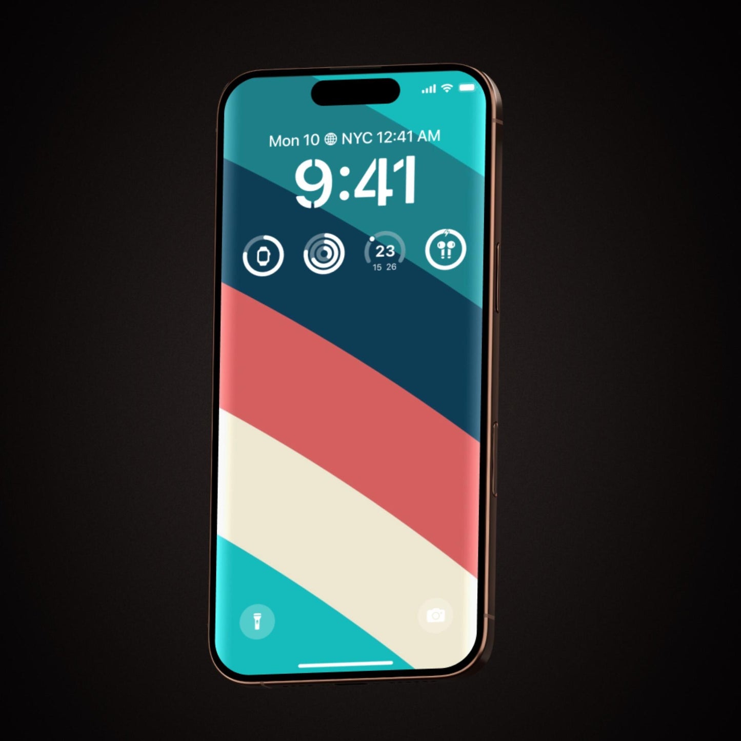 Abstract Stripes iPhone Wallpaper | Colorful Phone Background | Modern Home Screen | Aesthetic Lock Screen | 4K HD Mobile Wallpaper