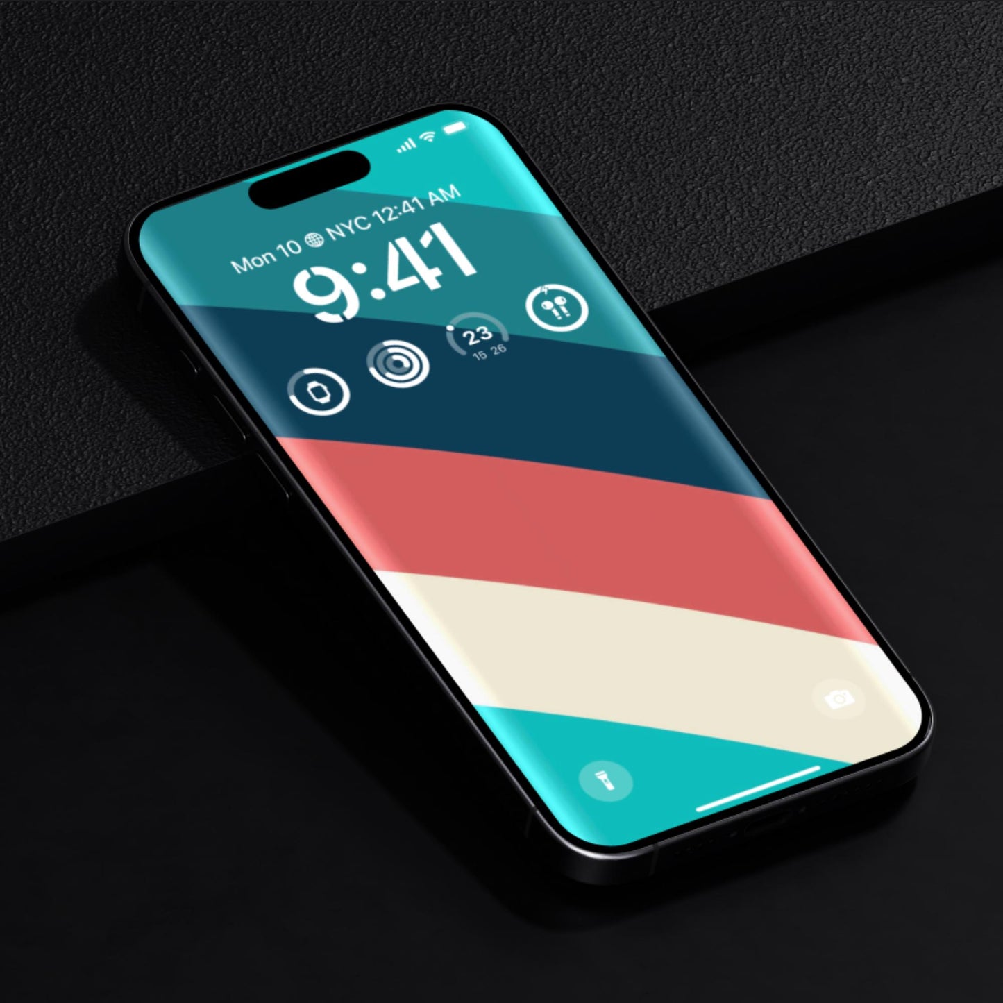 Abstract Stripes iPhone Wallpaper | Colorful Phone Background | Modern Home Screen | Aesthetic Lock Screen | 4K HD Mobile Wallpaper