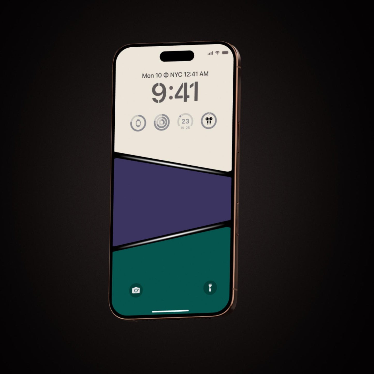 Geometric Color Block iPhone Wallpaper | Modern Abstract Phone Background | Minimalist & Deep Tones Aesthetic Screen | Android Wallpaper HD