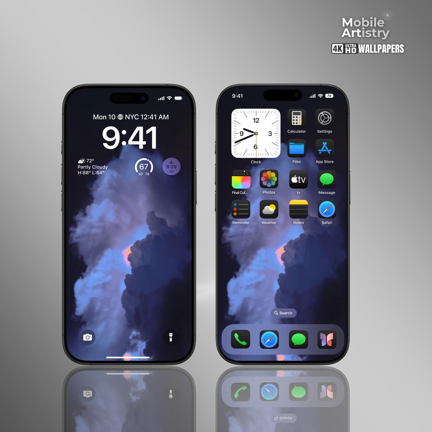 Stormy Cloud iPhone Wallpaper | Dark Sky Phone Background | Moody Lock Screen | Atmospheric Aesthetic Home Screen | Android Wallpaper HD
