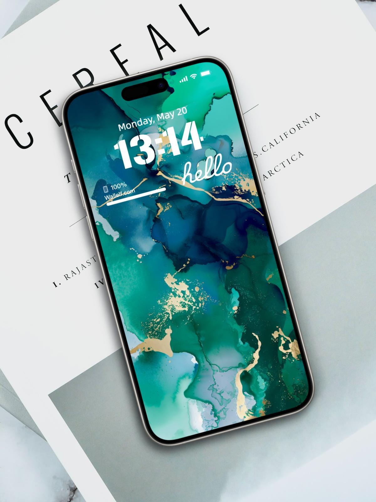 Aqua Dream Abstract Art Wallpaper 4K Ultra HD Fluid Design for iPhone Android Home Lock Screen