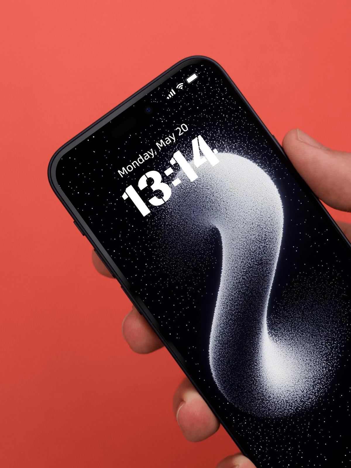 4K Ultra HD Cosmic Dust Wallpaper - Galaxy Inspired Design for iPhone Android - Aesthetic Abstract Wallpaper