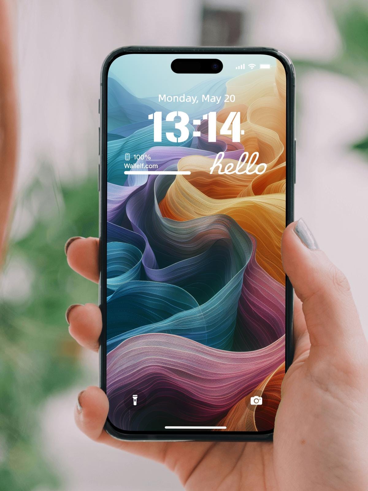 Abstract Swirl Phone Wallpaper Set - Colorful Flow Design for iPhone Android - 4K Ultra HD - Aesthetic