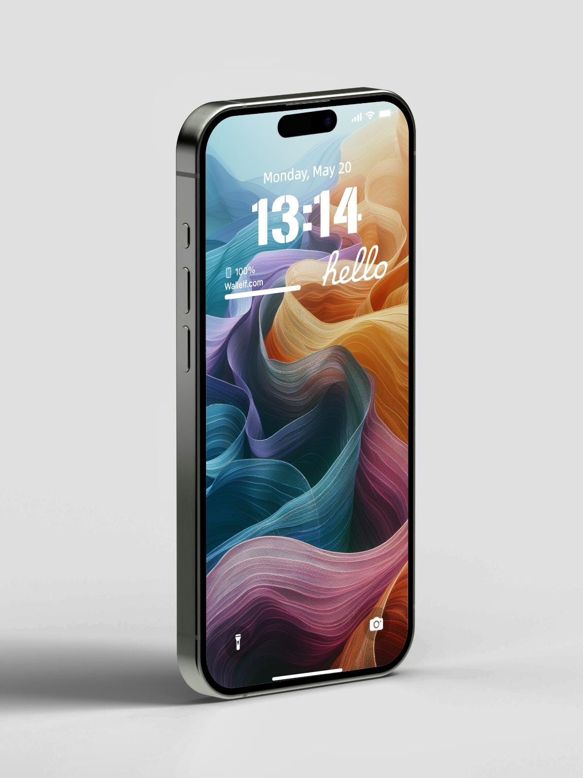 Abstract Swirl Phone Wallpaper Set - Colorful Flow Design for iPhone Android - 4K Ultra HD - Aesthetic