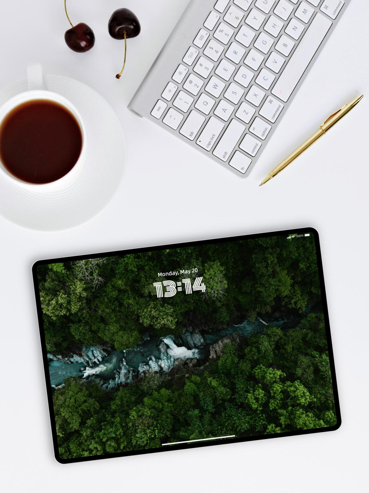 4K Nature Tablet Wallpaper Set - Stunning Scenic Landscapes for iPad Android Ultra HD Breathtaking Views