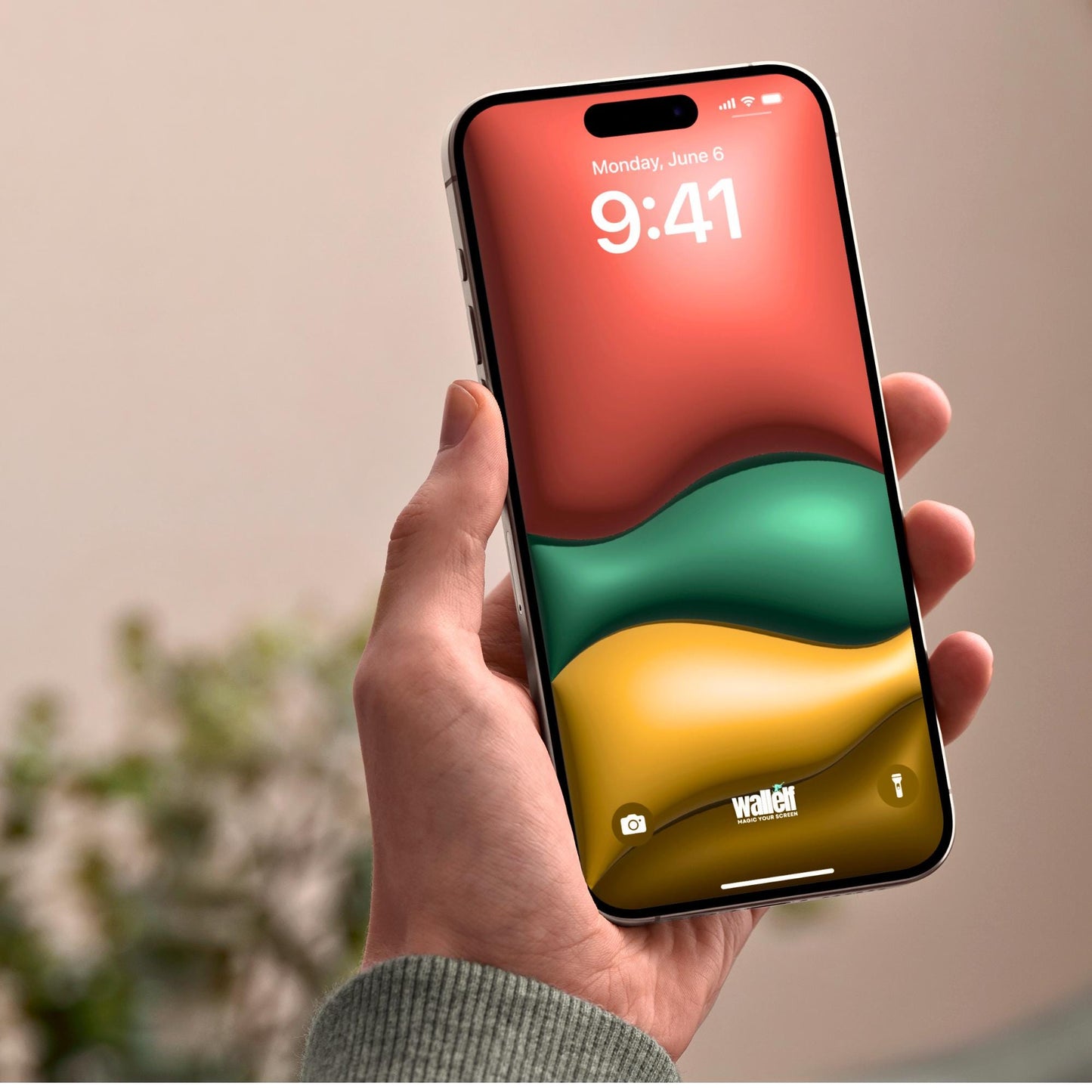 3D Bold Abstract Waves 4K Inflation Phone Wallpaper | Dynamic Fluid Design for iPhone & Android | Artistic Digital Background