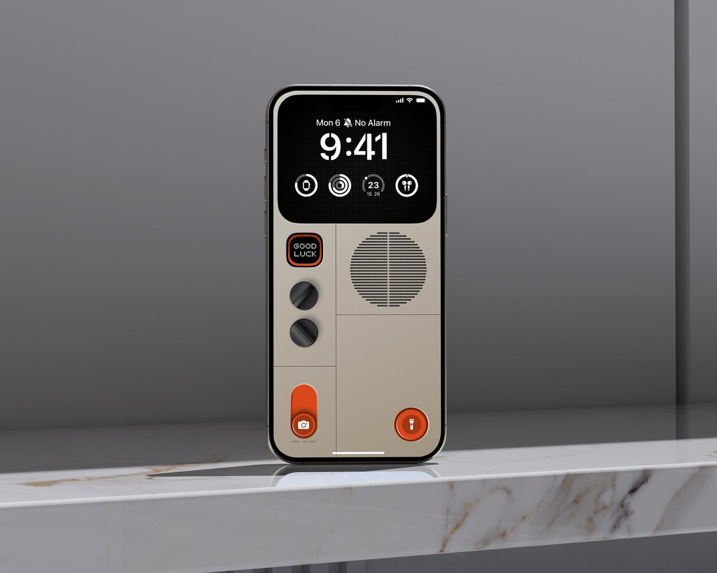 Vintage Radio-Themed 4K Wallpaper | Retro Aesthetic Phone Background | iOS & Android Digital Art|Mobile Phone Wallpaper | 418