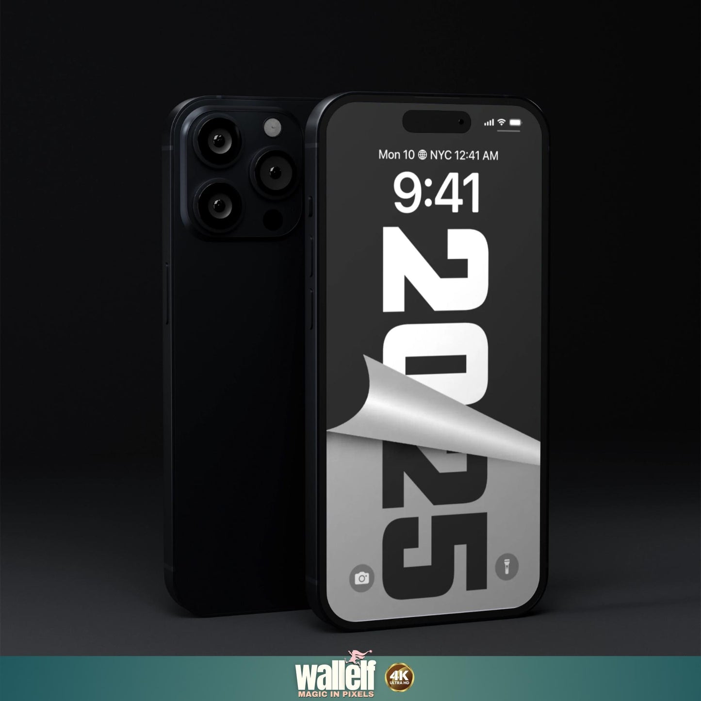 2025 iPhone Wallpaper Bundle | Minimalist Lock & Home Screen | High-Resolution Digital | Sleek iOS 4K Wallpaper | Stylish Year Theme | 475