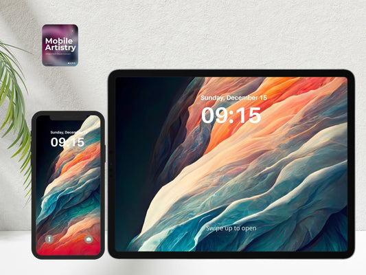 4K Abstract Art Wallpapers for iPhone/Android/iPad | Instant Digital Download | iOS Wallpaper|Home Screen