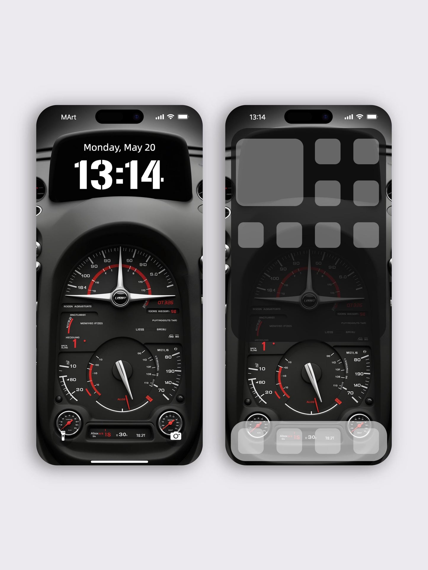4K Luxury Car Dashboard Phone Wallpaper - Speedometer  Tachometer Aesthetic for iPhone  Android - Digital Art for Car Enthusiasts