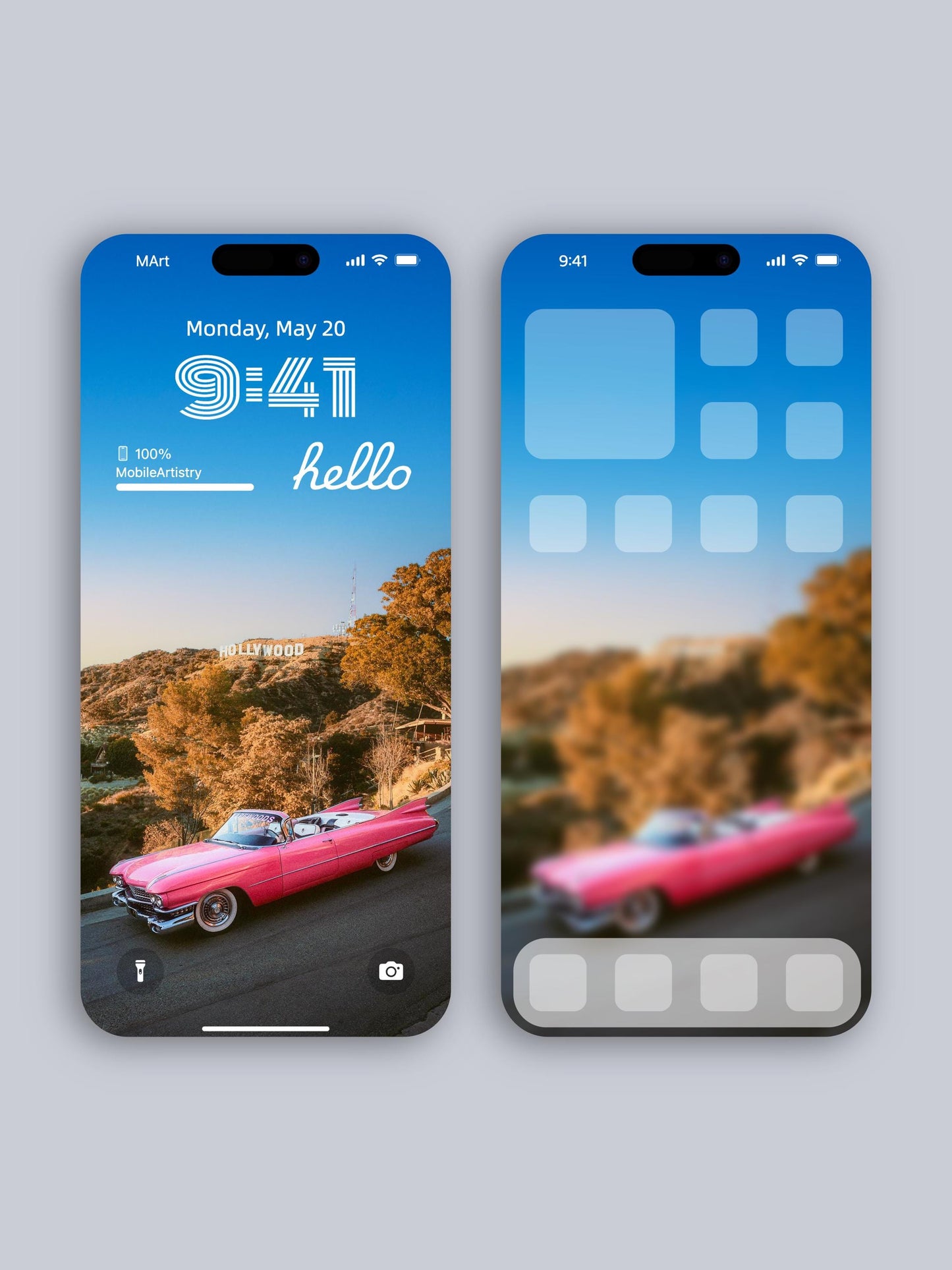 Retro Hollywood Car iPhone Wallpaper ｜California Nostalgia  Screen ｜ Vintage Aesthetic Phone Background  Android HD Lock Screen