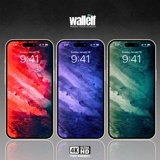 4K Gradient Vortex Wallpaper Collection - Abstract Design for iPhone  Android - Textured 4K Wallpaper - Modern Home Decor